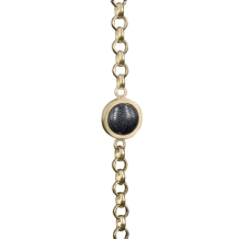 Gouden armband met afdruk op hematiet