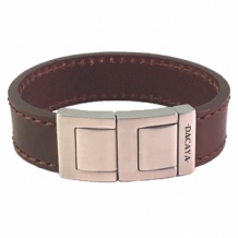 Dacaya armband Fat Chopper bruin
