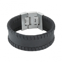 Dacaya armband mountain ridge zwart