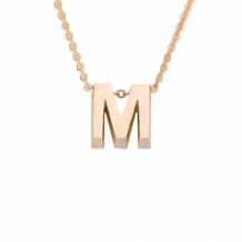 Initial ketting goud