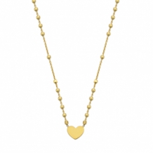 Ketting met hartjes hanger