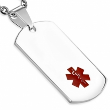 SOS hanger ID 20x40mm