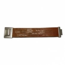 Taboo armband Desmond Cognac