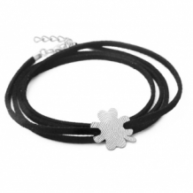 Vingerafdruk armband klaver