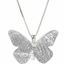Vlinder hanger met vingerafdruk