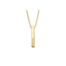 Gouden bar hanger