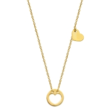 Ketting hart open