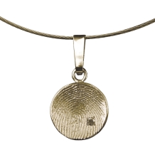 hanger met vingerafdruk