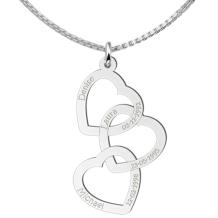 Ketting hanger drie harten