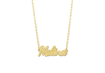 Naam ketting Melina Names4ever goud