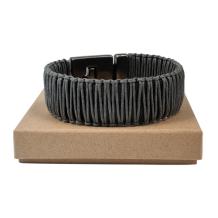 Taboo armband Mark big all grey/black 