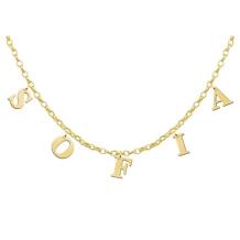 Gouden naamketting Sofia