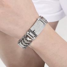 RVS armband met vingerafdruk graveren