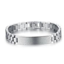 RVS armband met vingerafdruk