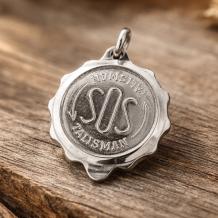 Talisman SOS hanger titanium