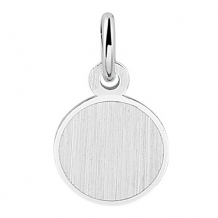 Zilveren hanger rond 7mm