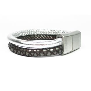 B&L armband met twee bandjes