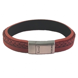 Armband Dacaya T-Junction cognac