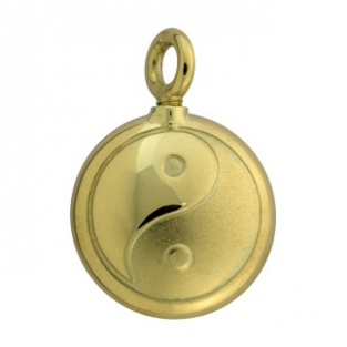 Ashanger Yin Yang goud