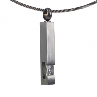 Ashanger staafje met steen