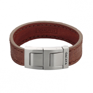 Dacaya armband timber camel