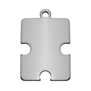 Hanger puzzel zilver