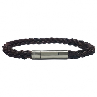 Taboo armband Jason donkerbruin