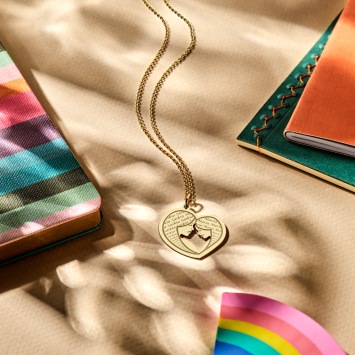 Gouden hanger moeder en dochter Names4ever