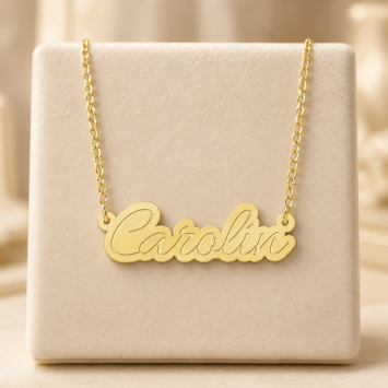 Gouden Naam ketting Carolin Names4ever