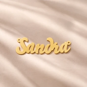 Gouden naamketting Sandra Names4ever