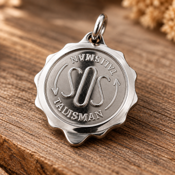 Talisman SOS hanger titanium