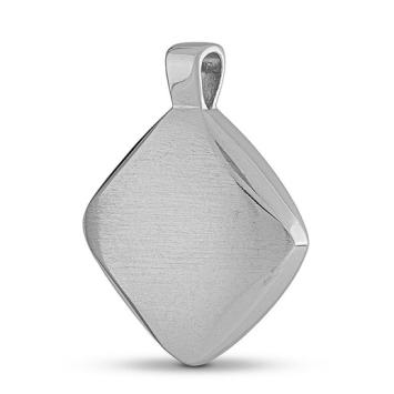 Zilveren ashanger ruit